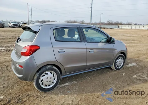 2017 Mitsubishi Mirage Es z USA, uszkodzony, nr VIN ML32A3HJ2HH009447